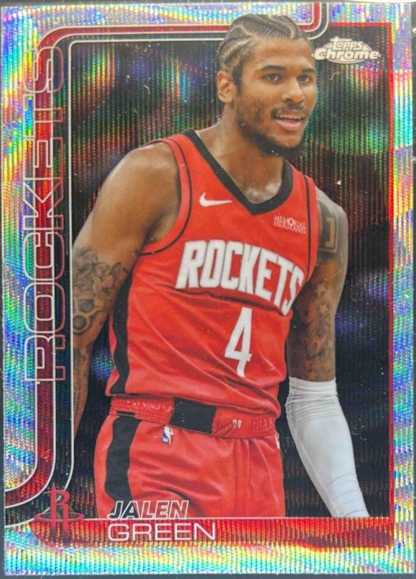 Jalen Green [Wave Refractor] #58