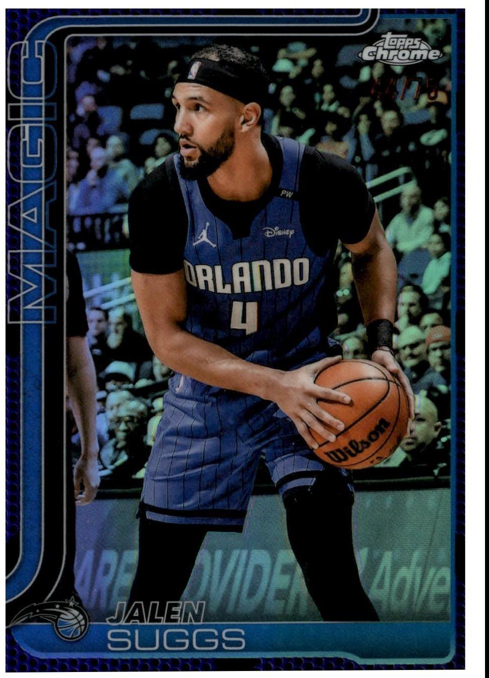 Jalen Suggs [Purple Basketball Refractor] #115
