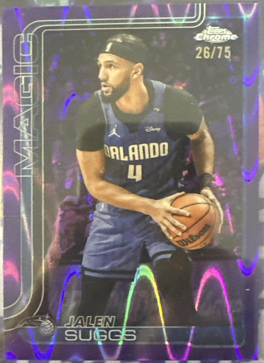 Jalen Suggs [Purple Wave Refractor] #115