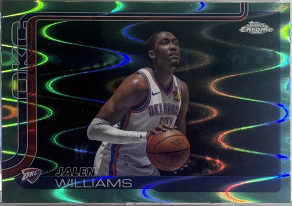 Jalen Williams [RayWave Aqua Refractor] #187