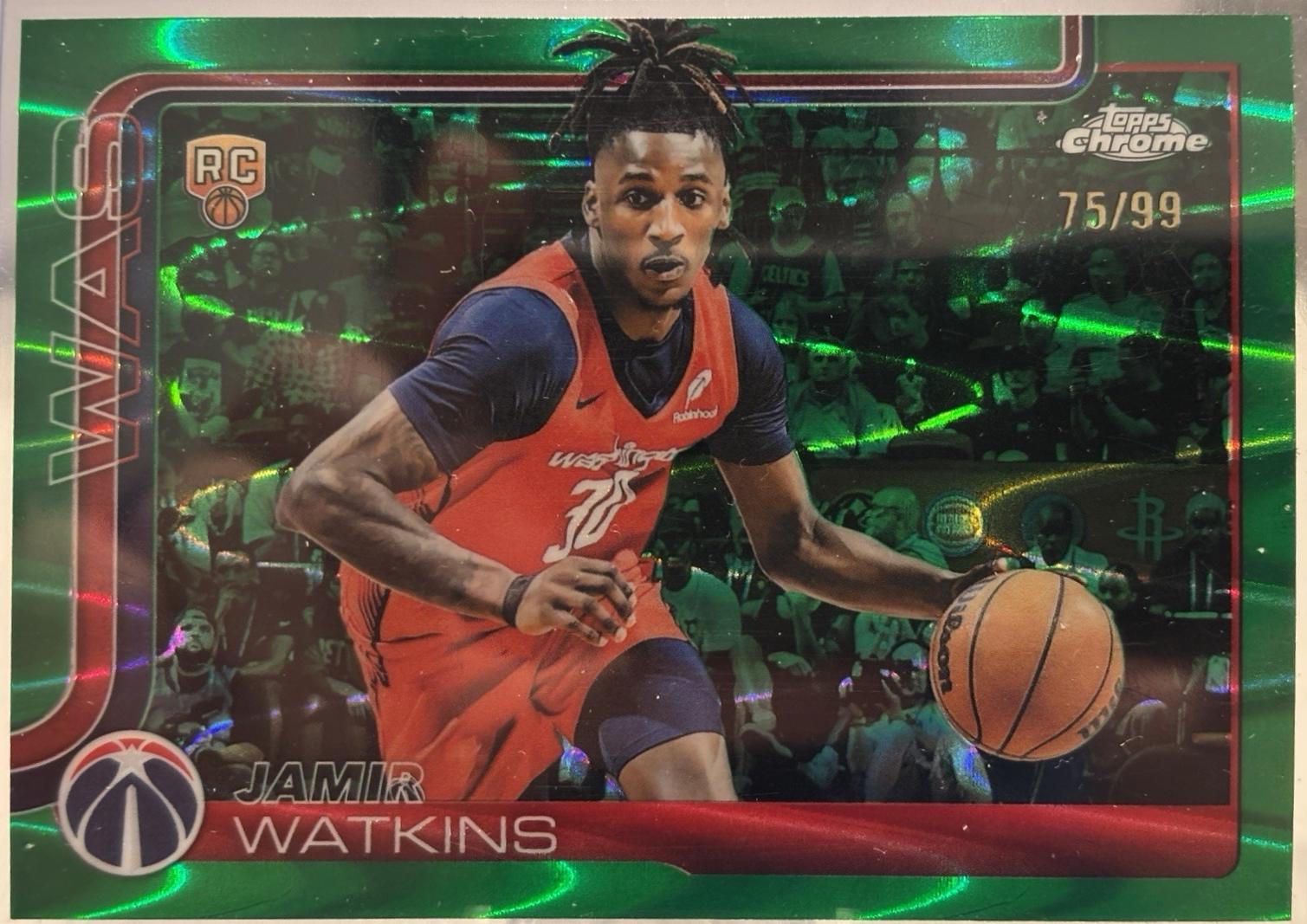 Jamir Watkins [RayWave Green Refractor] #294