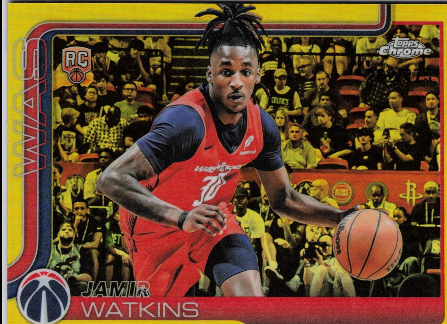 Jamir Watkins [Yellow Refractor] #294