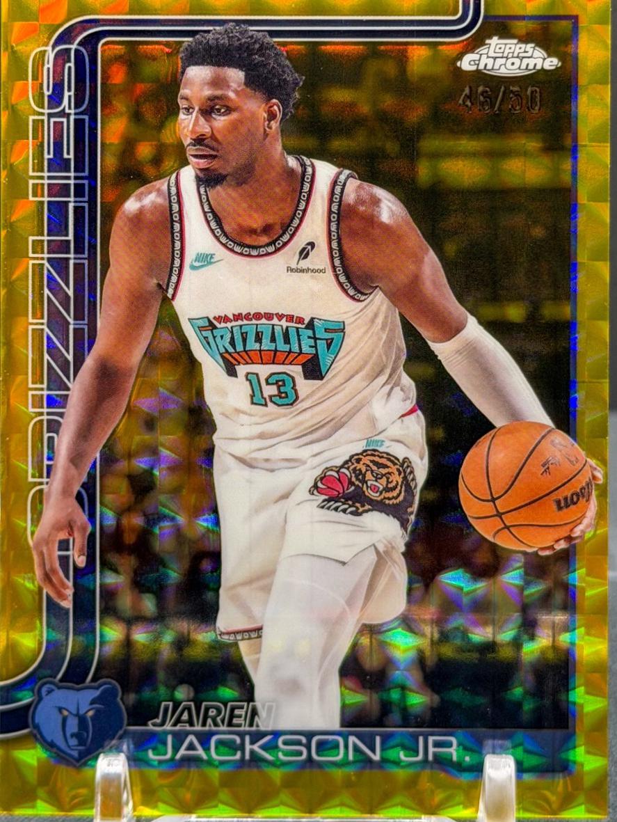 Jaren Jackson Jr. [Gold Geometric Refractor] #163