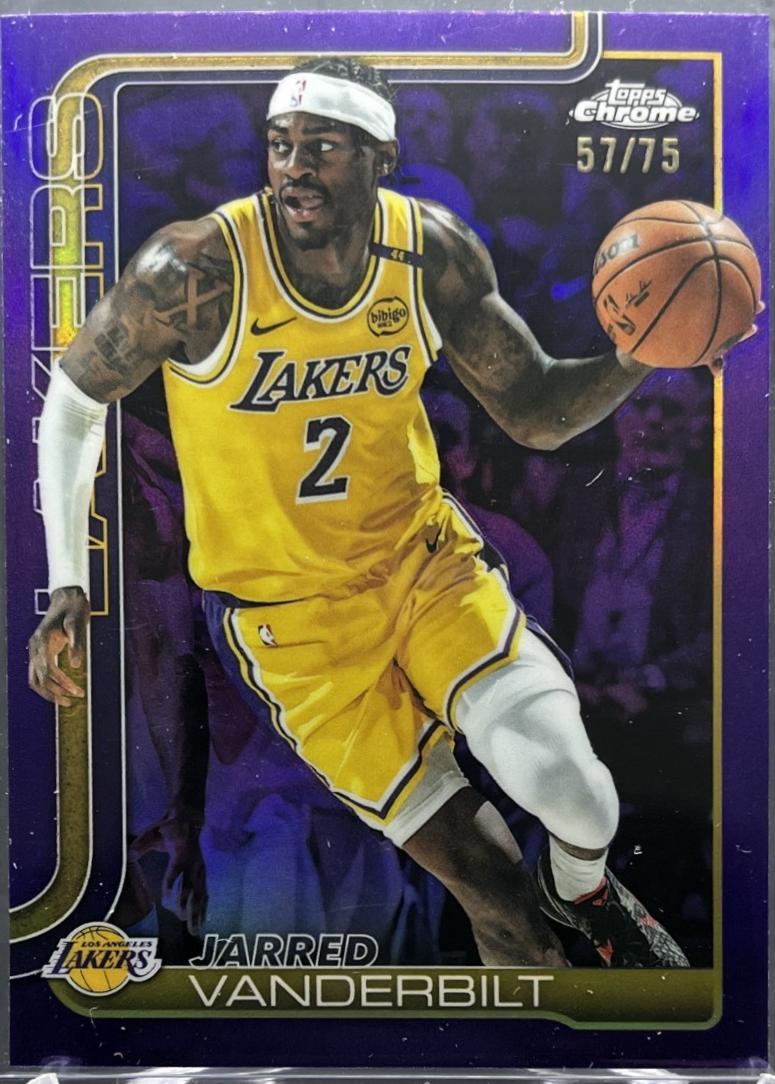Jarred Vanderbilt [Purple Refractor] #154