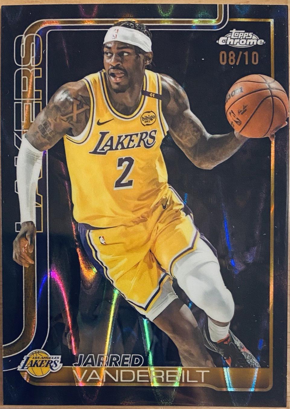 Jarred Vanderbilt [RayWave Black Refractor] #154