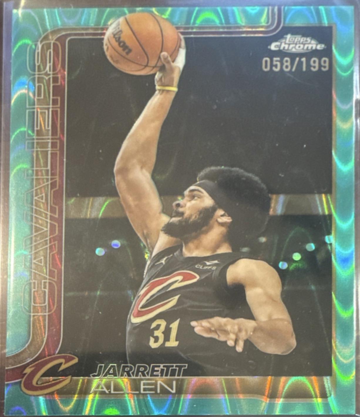 Jarrett Allen [RayWave Aqua Refractor] #52