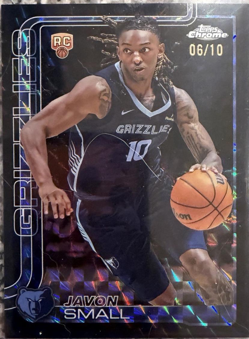 Javon Small [Black Geometric Refractor] #299