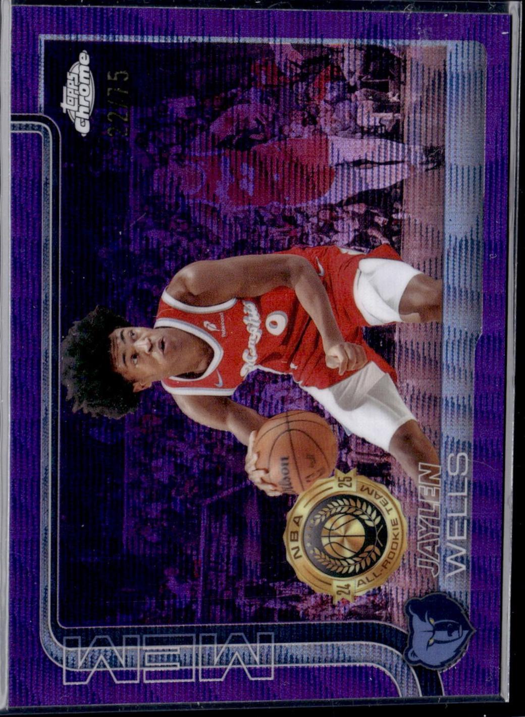 Jaylen Wells [Purple Wave Refractor] #200