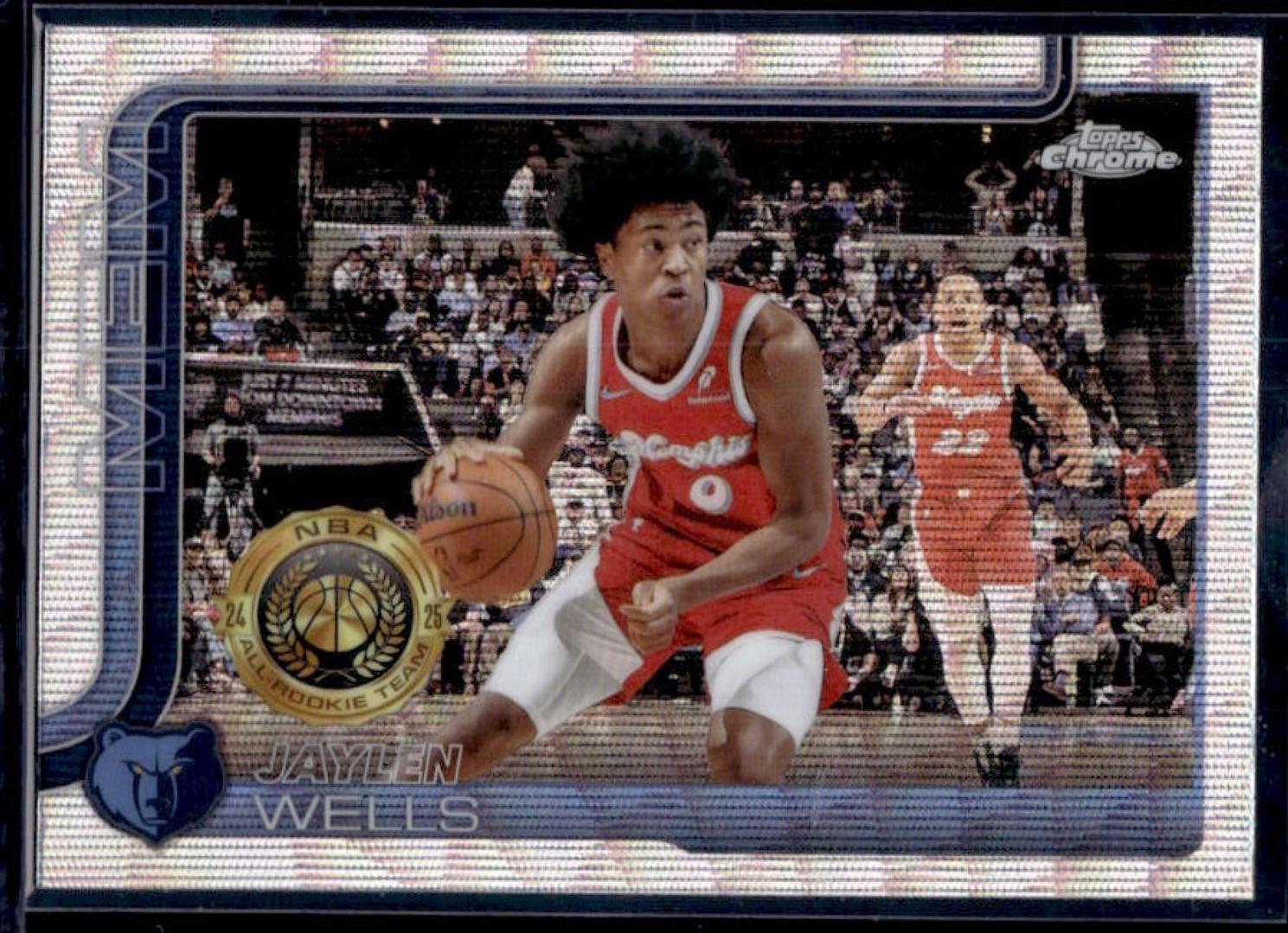 Jaylen Wells [Wave Refractor] #200