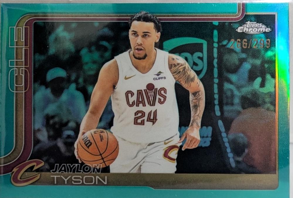 Jaylon Tyson [Teal Refractor] #50