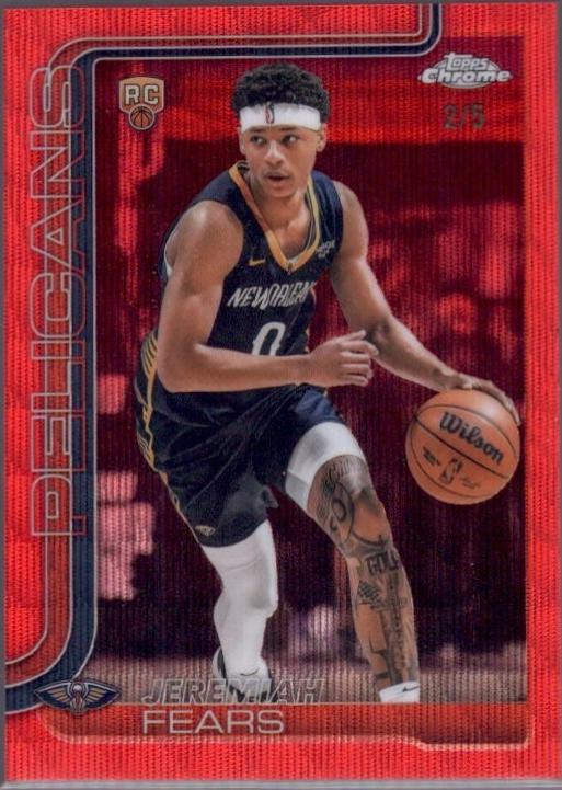 Jeremiah Fears [Red Wave Refractor] #257
