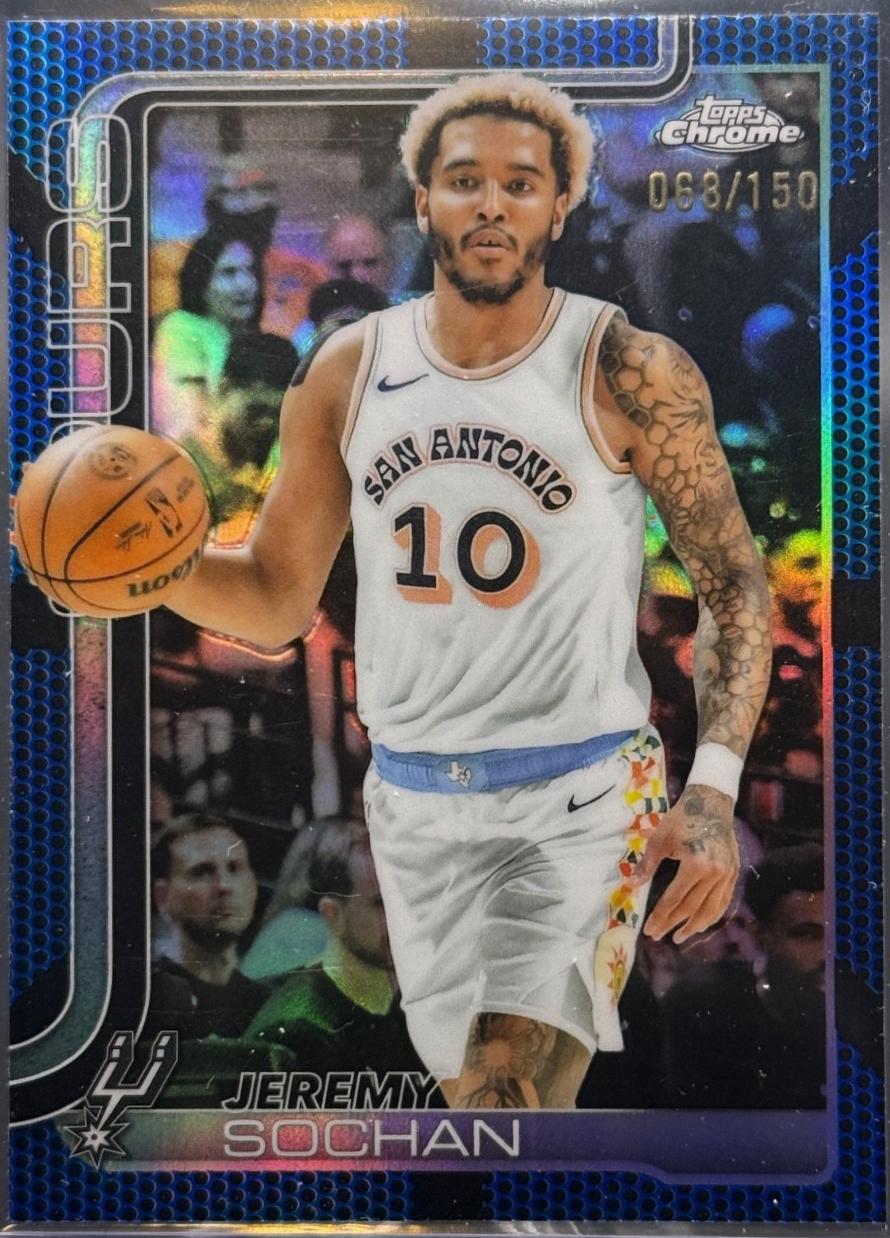 Jeremy Sochan [Blue Refractor] #239