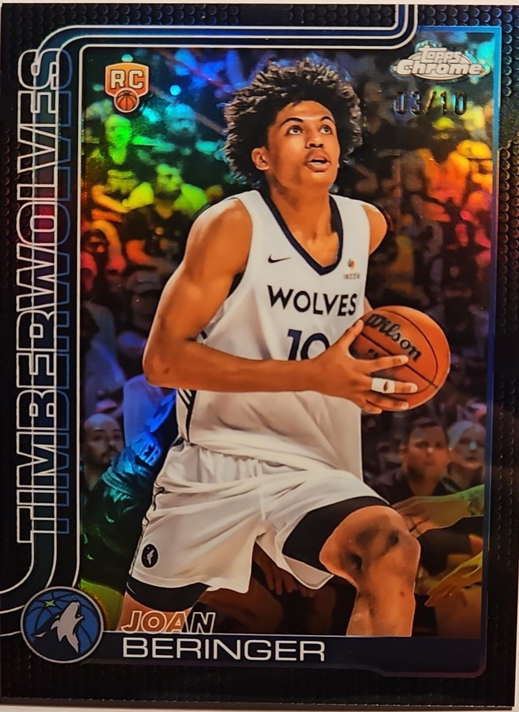 Joan Beringer [Black Basketball Refractor] #267