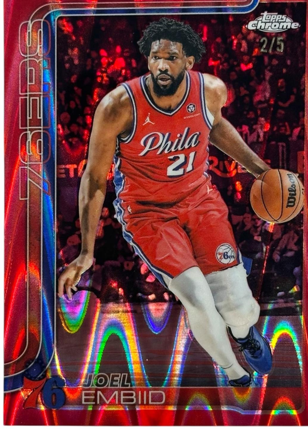 Joel Embiid [RayWave Red Refractor] #149