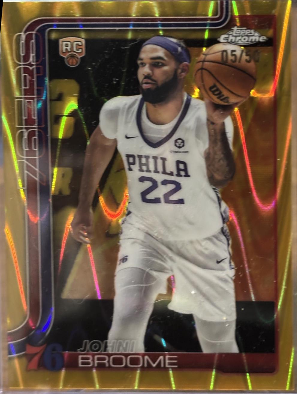 Johni Broome [RayWave Gold Refractor] #285