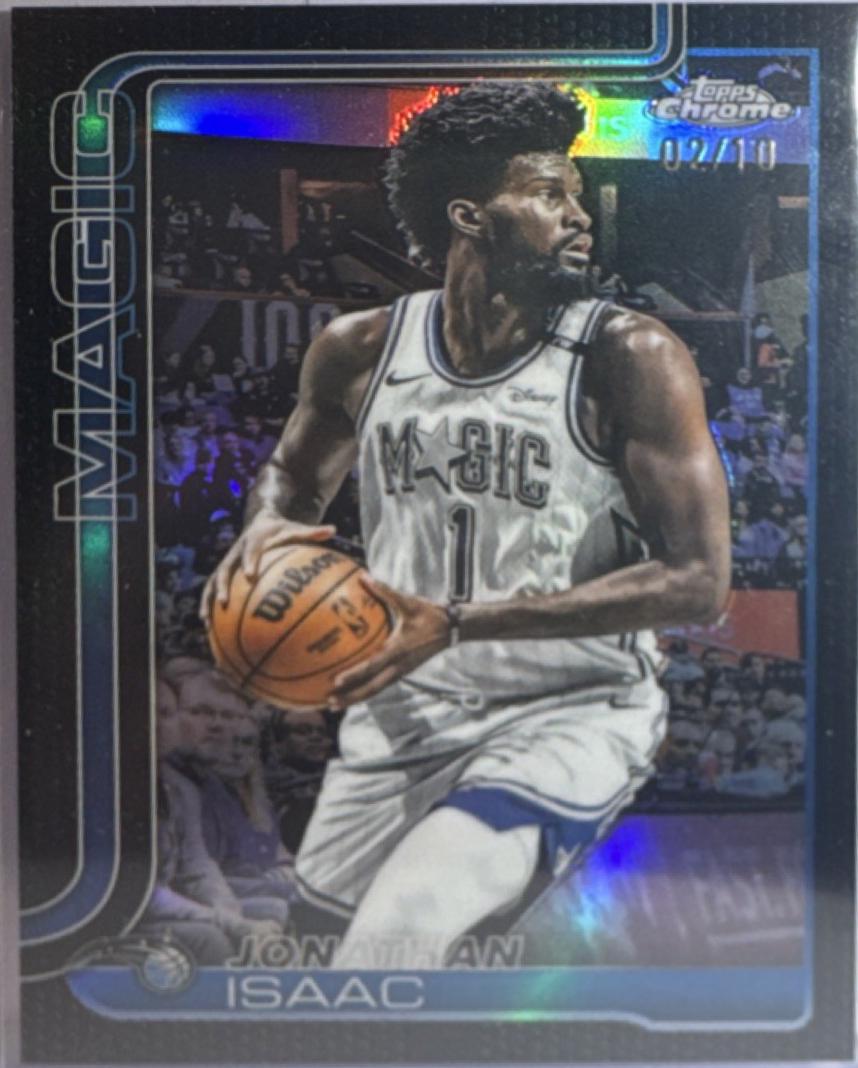Jonathan Isaac [Black Basketball Refractor] #167
