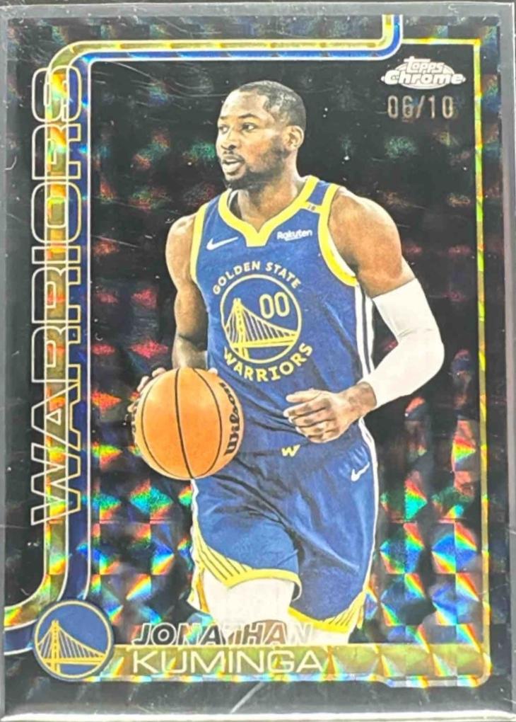 Jonathan Kuminga [Black Geometric Refractor] #211