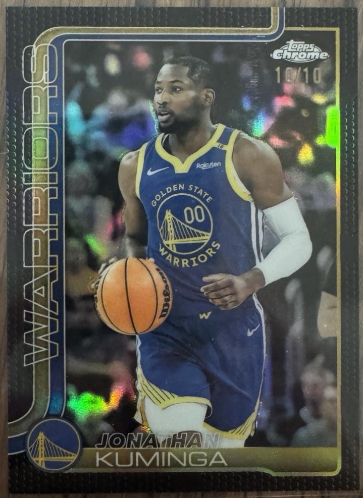 Jonathan Kuminga [Black Refractor] #211