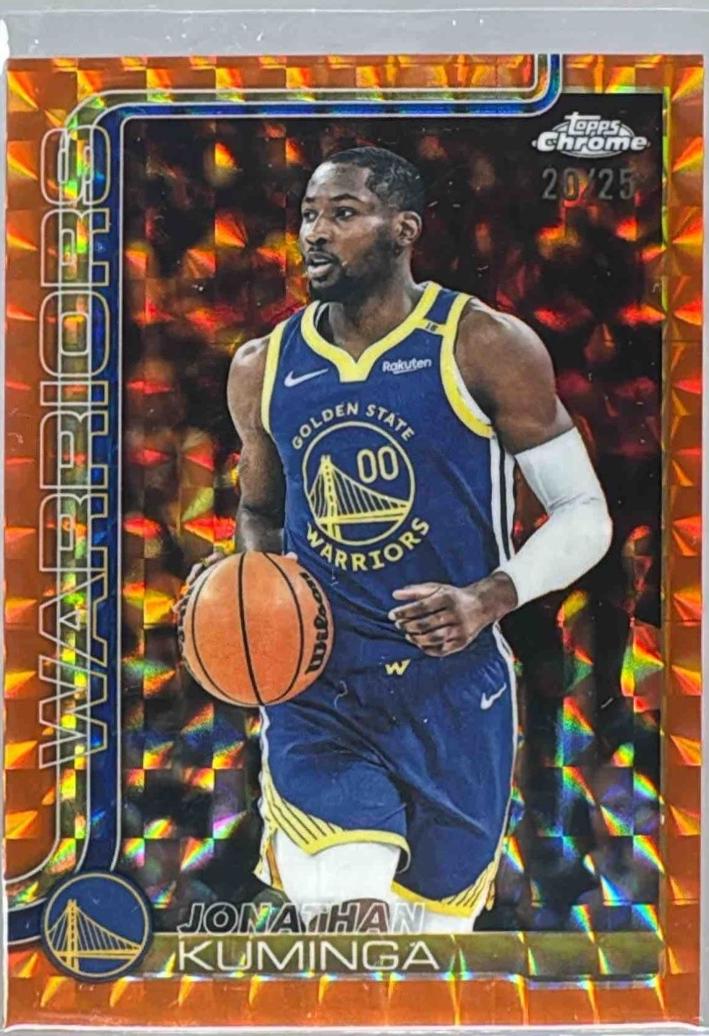 Jonathan Kuminga [Orange Geometric Refractor] #211
