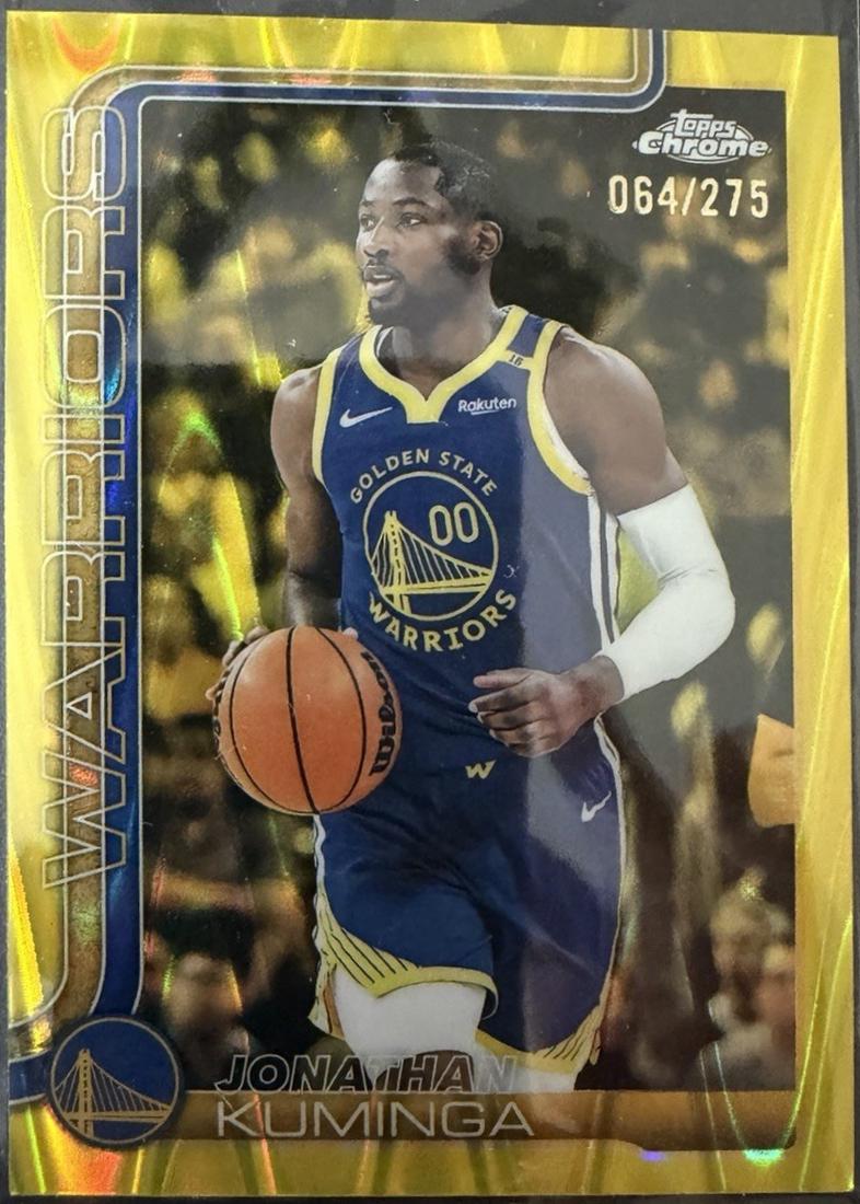 Jonathan Kuminga [RayWave Yellow Refractor] #211
