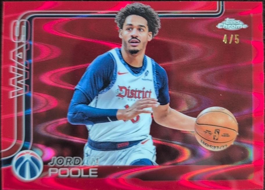 Jordan Poole [Red Wave Refractor] #207