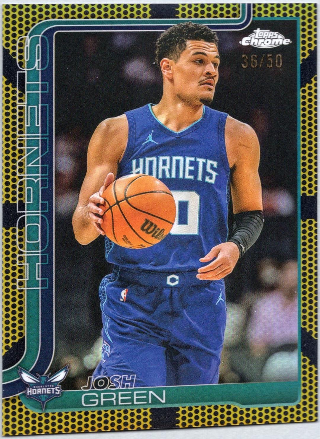 Josh Green [Gold Basketball Refractor] #47