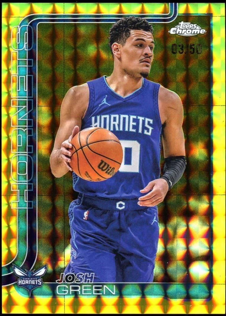 Josh Green [Gold Geometric Refractor] #47