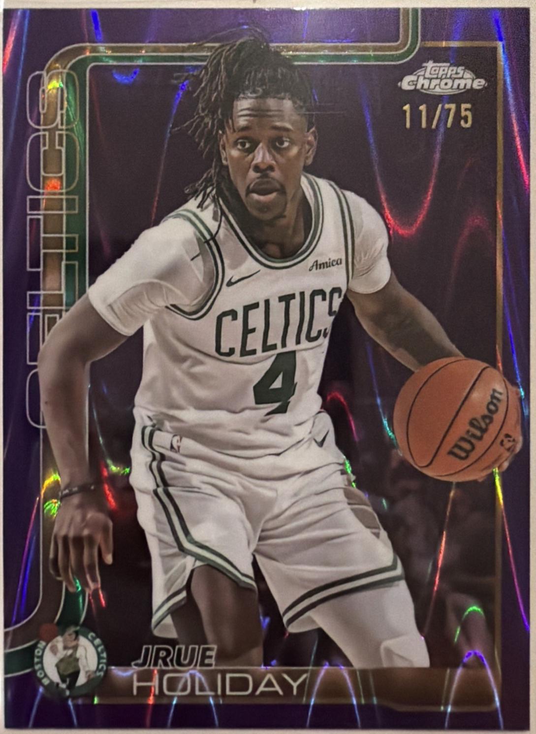 Jrue Holiday [RayWave Purple Refractor] #46