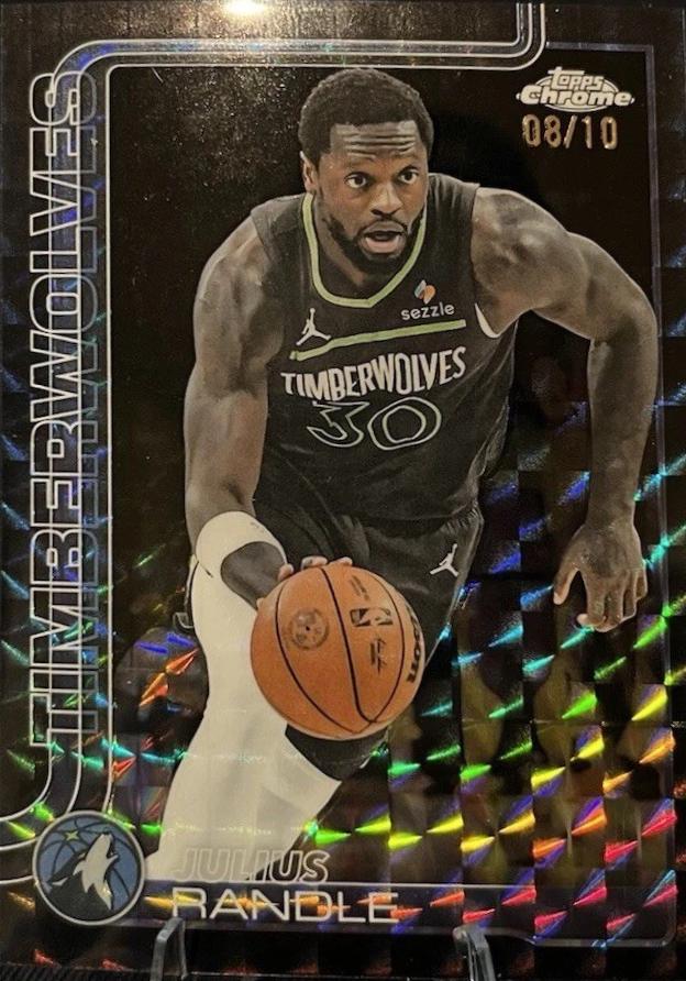 Julius Randle [Black Refractor] #123