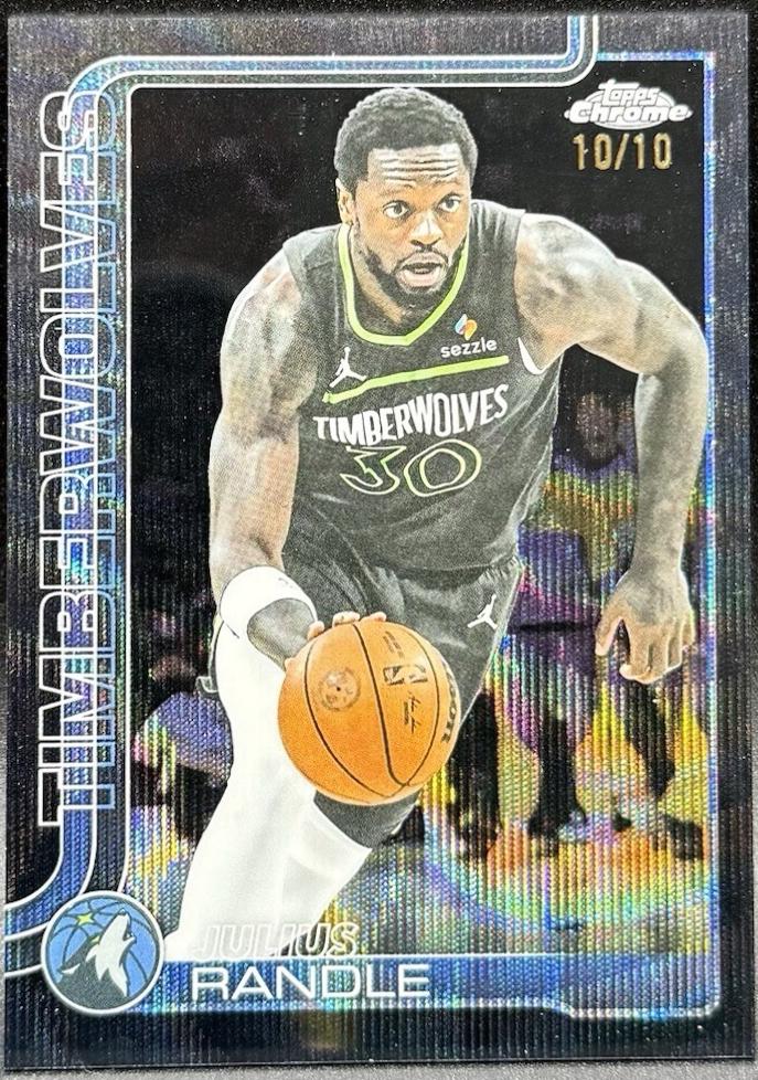 Julius Randle [Black Wave Refractor] #123