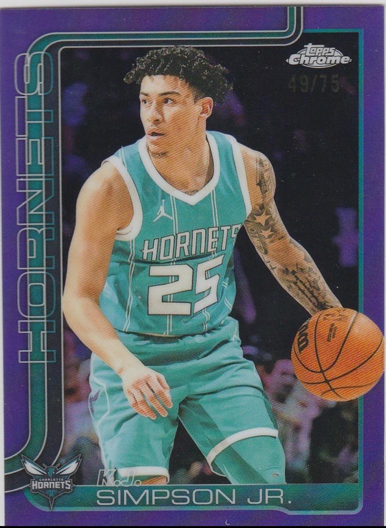 K.J. Simpson Jr. [Purple Refractor] #45