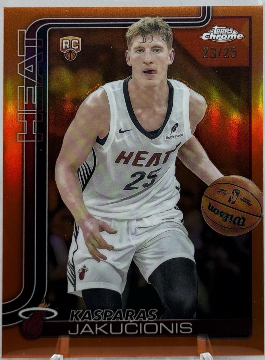 Kasparas Jakucionis [Orange Refractor] #270