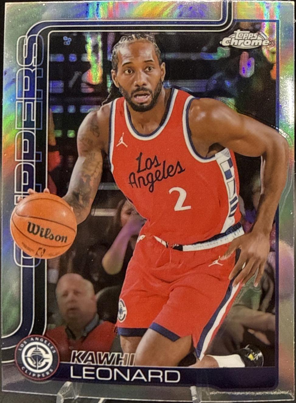 Kawhi Leonard [Silver Refractor] #44