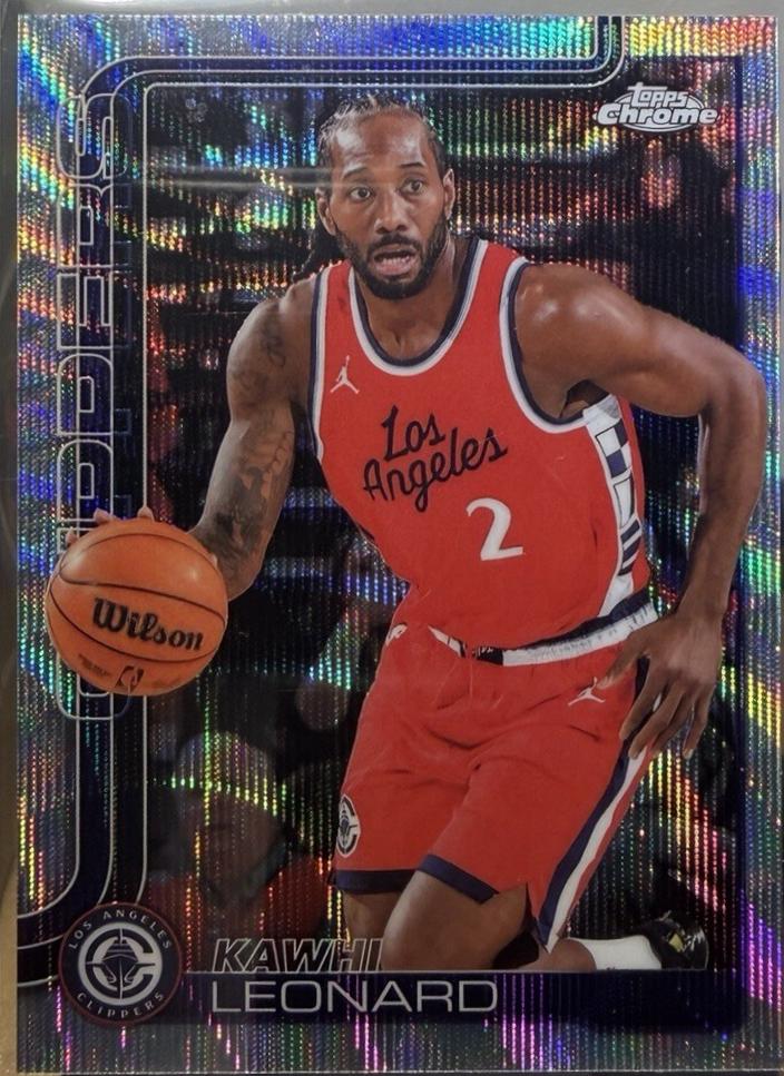 Kawhi Leonard [Wave Refractor] #44