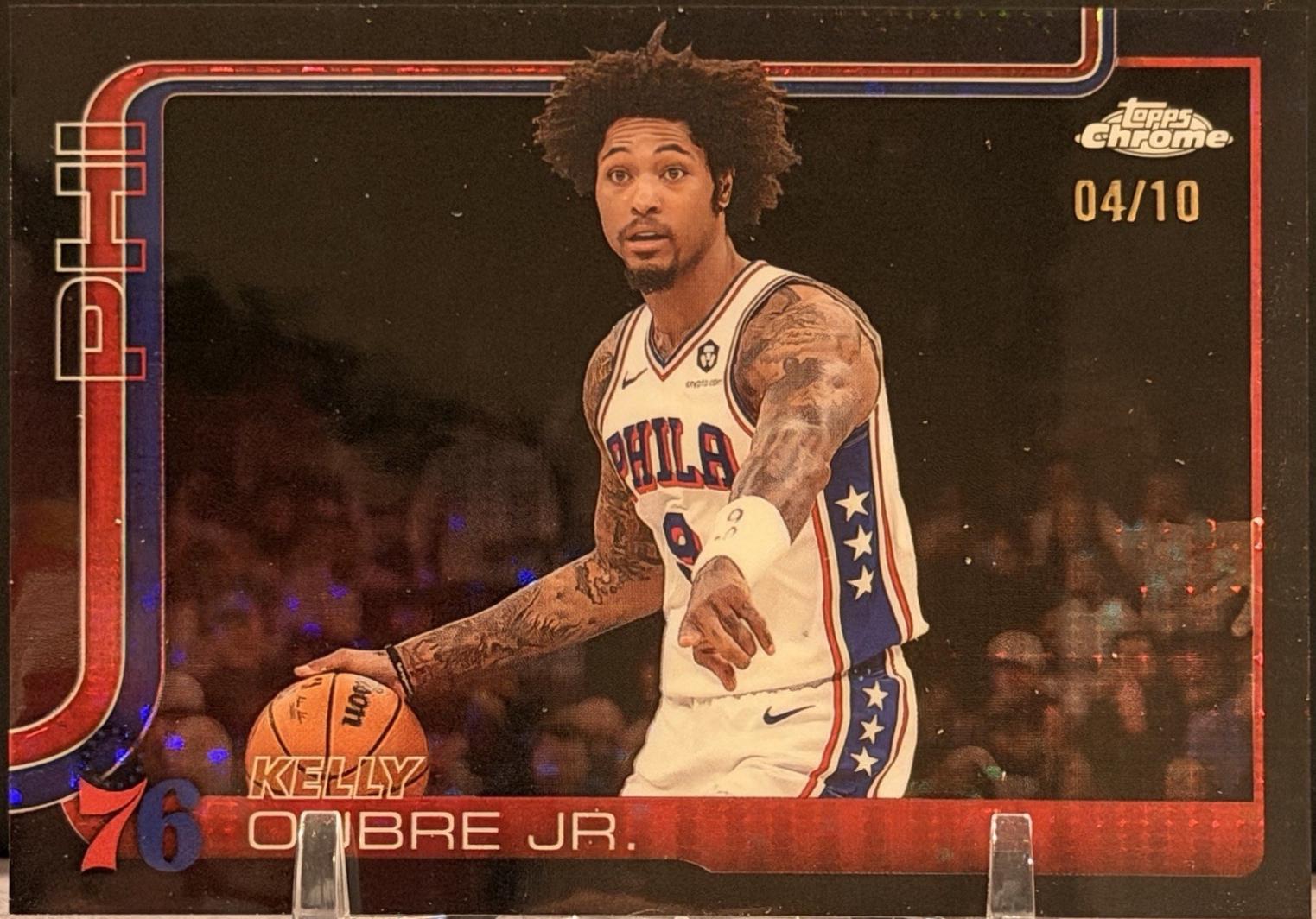 Kelly Oubre Jr. [Black Refractor] #114