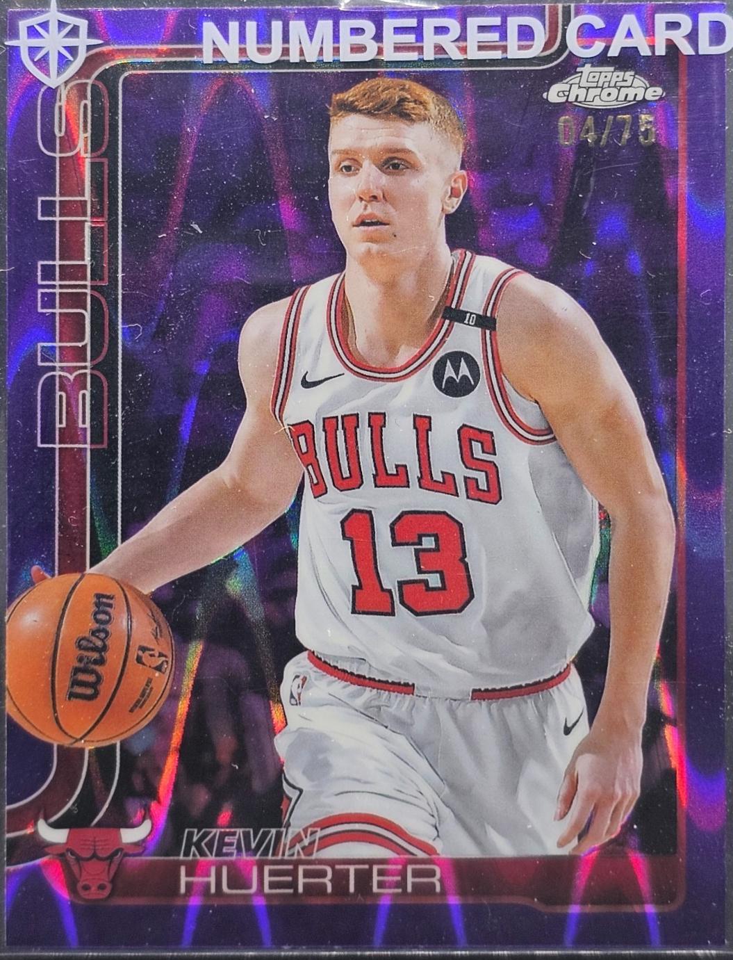 Kevin Huerter [RayWave Purple Refractor] #43