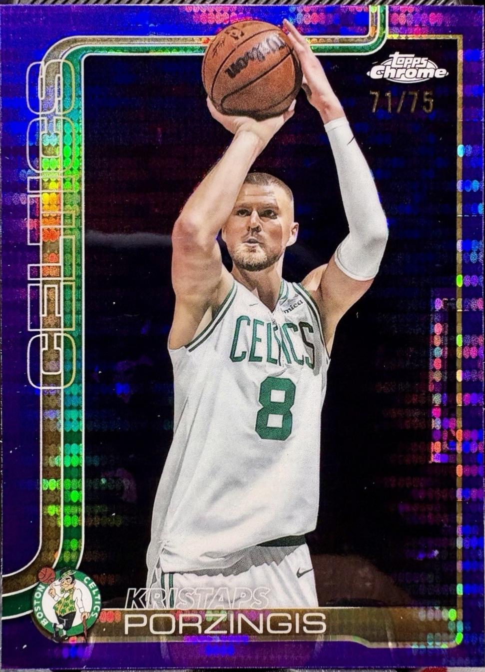 Kristaps Porzingis [Pulsar Purple Refractor] #41