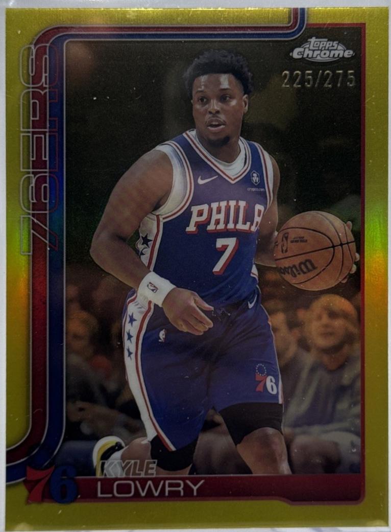 Kyle Lowry [Yellow Refractor] #152