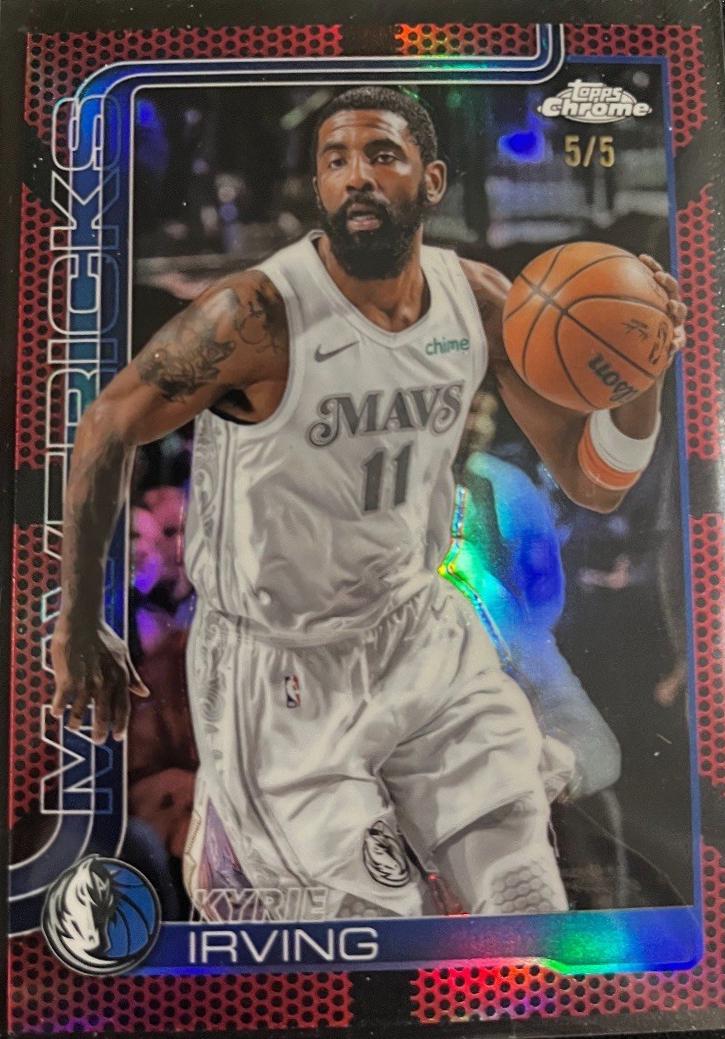 Kyrie Irving [Red Basketball Refractor] #40