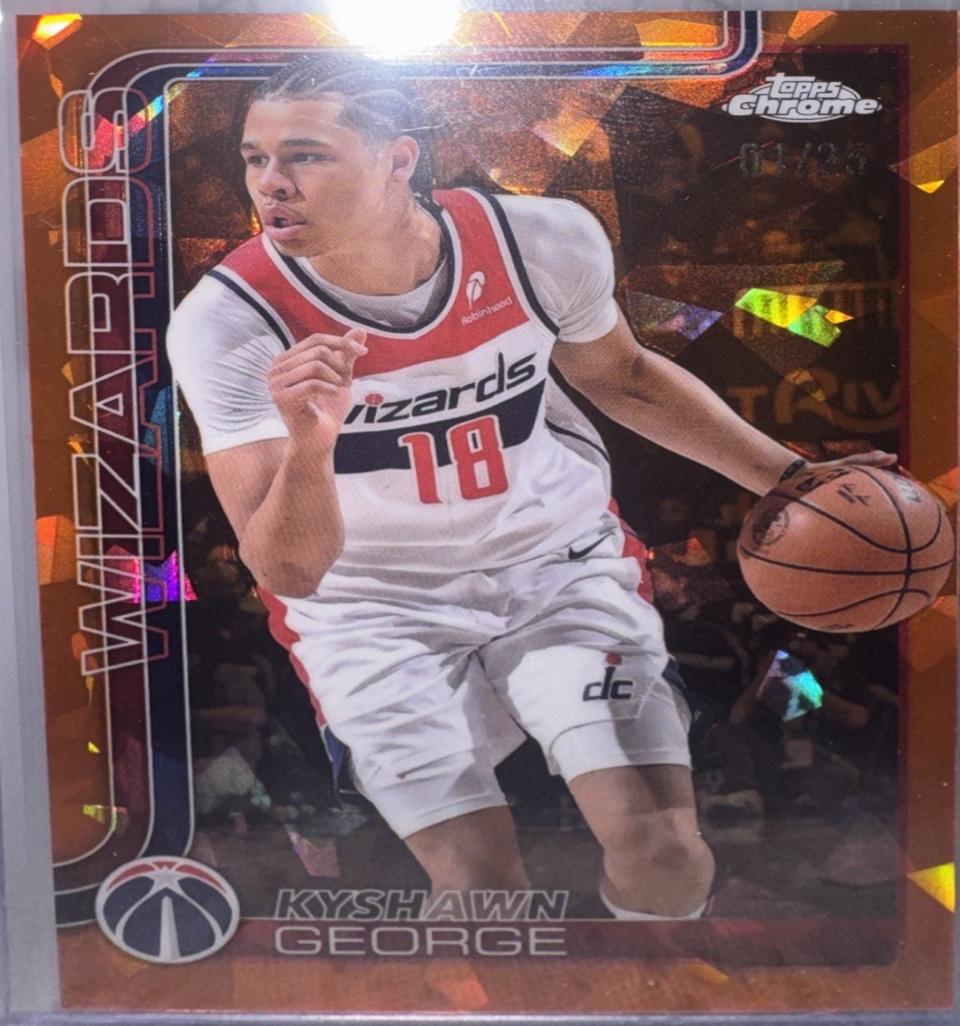 Kyshawn George [Orange Wave Refractor] #237