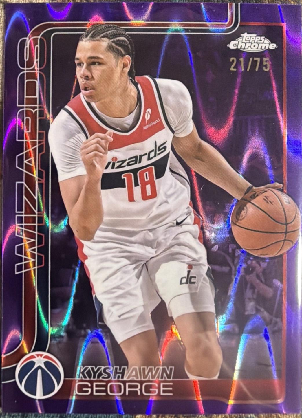 Kyshawn George [RayWave Purple Refractor] #237