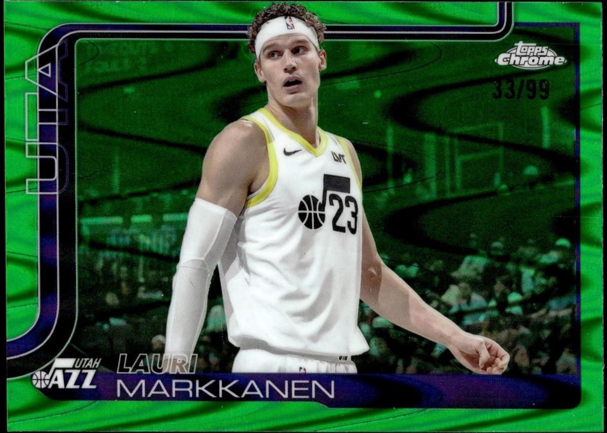 Lauri Markkanen [RayWave Green Refractor] #238