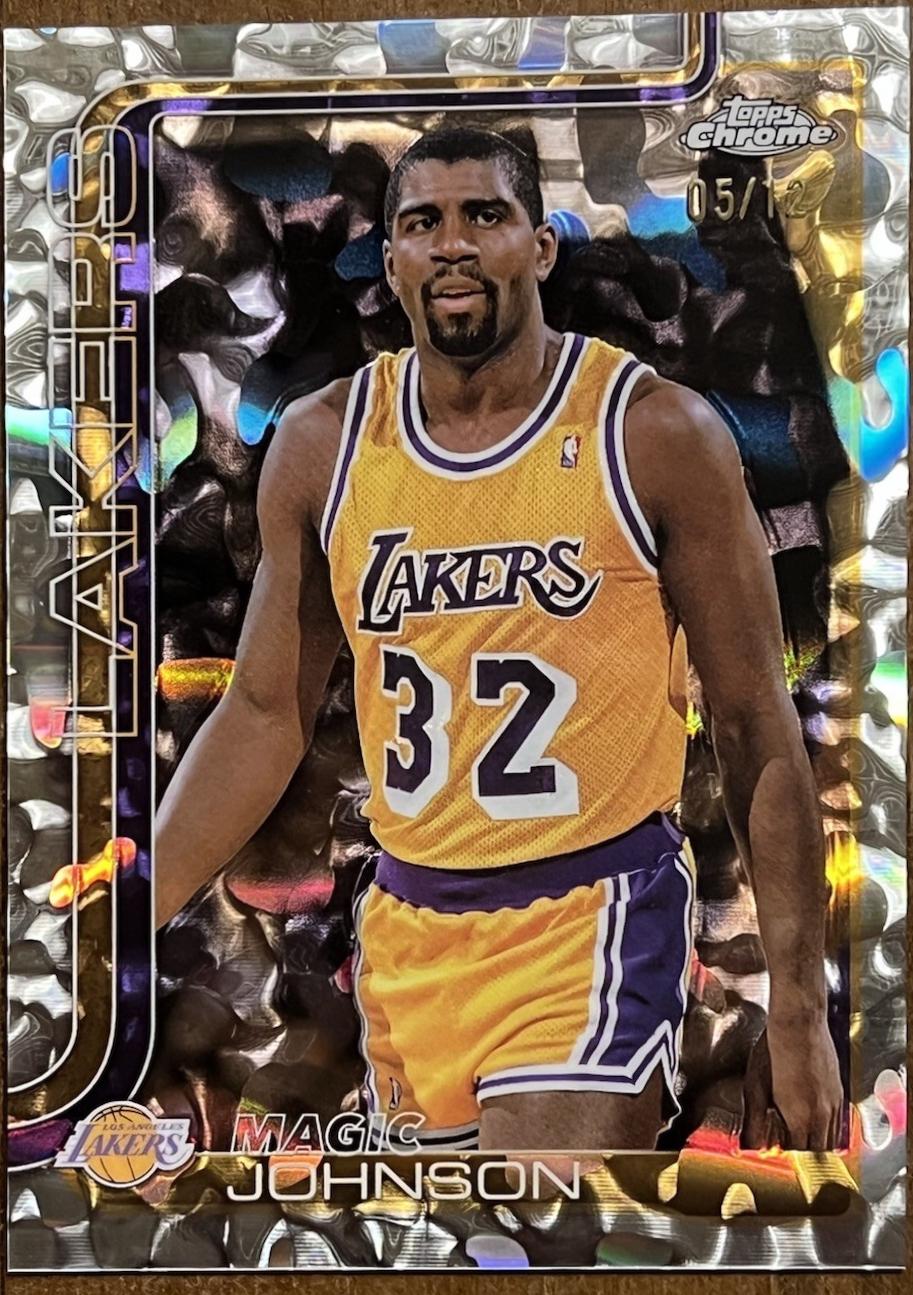 Magic Johnson [Silver Refractor] #244