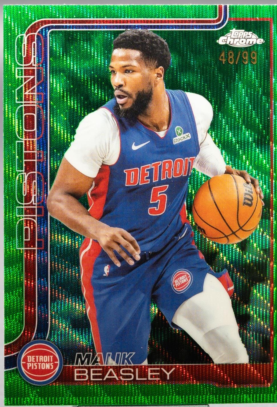Malik Beasley [Green Wave Refractor] #36