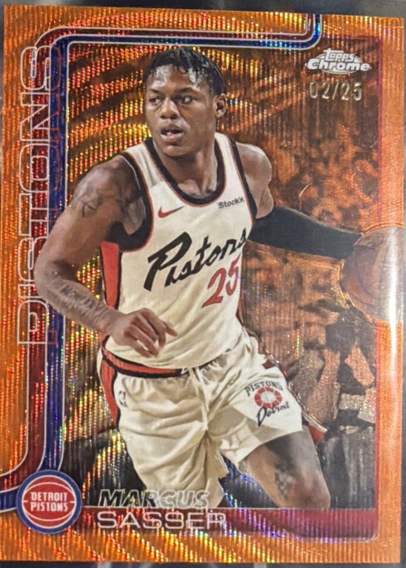 Marcus Sasser [Orange Wave Refractor] #35