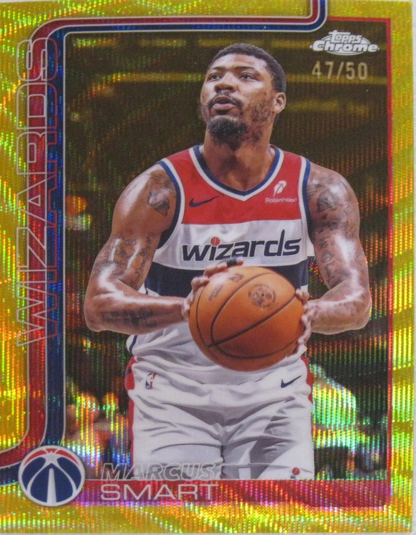 Marcus Smart [Gold Wave Refractor] #224
