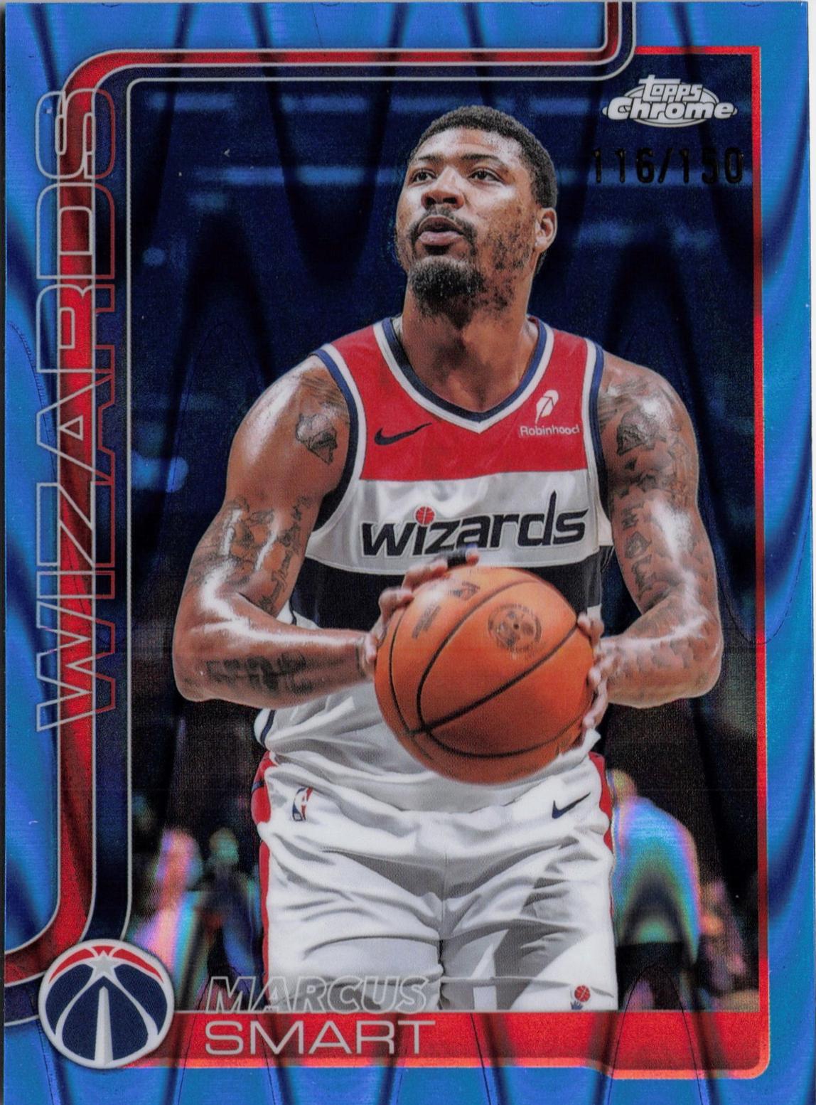 Marcus Smart [RayWave Blue Refractor] #224
