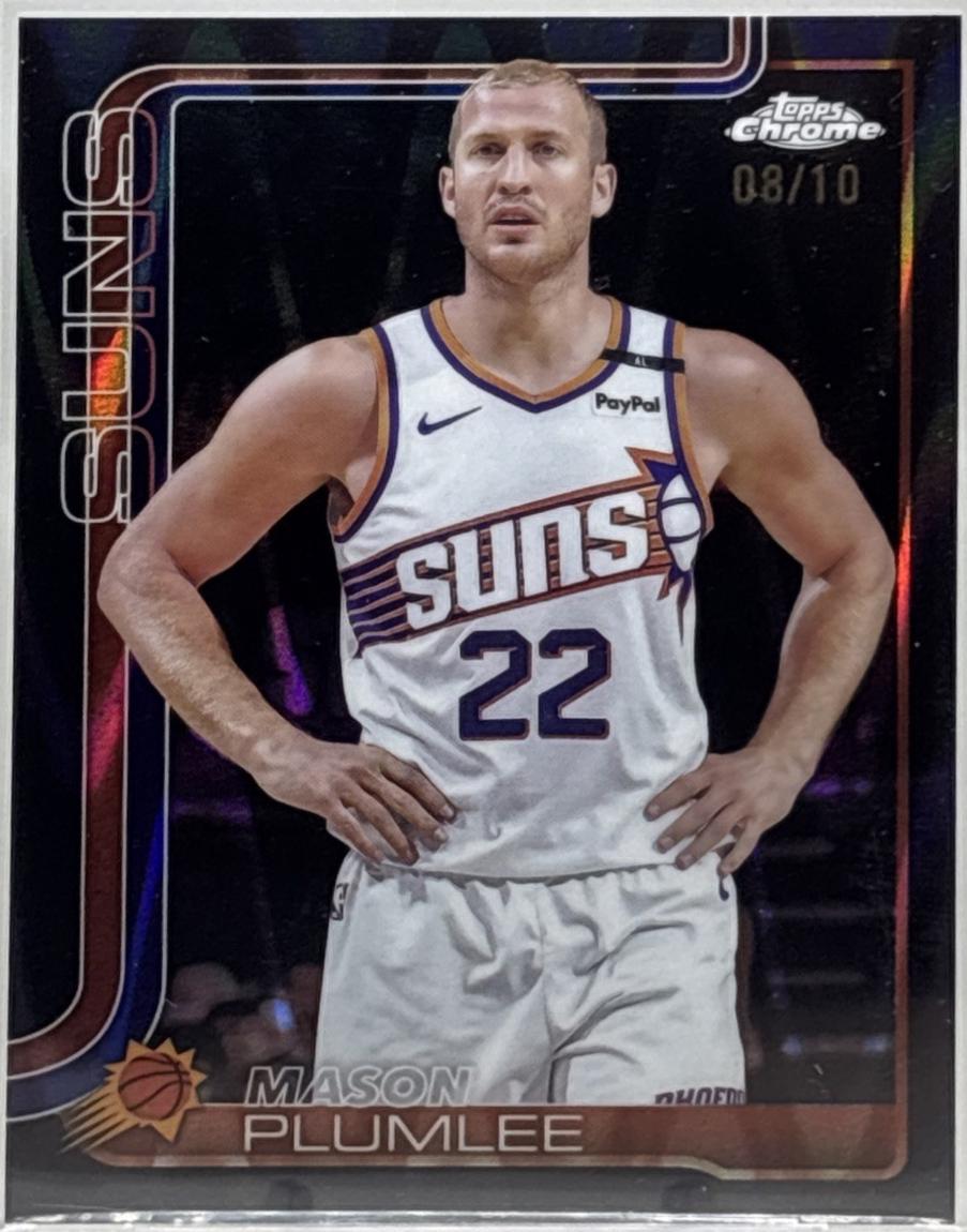 Mason Plumlee [RayWave Black Refractor] #106