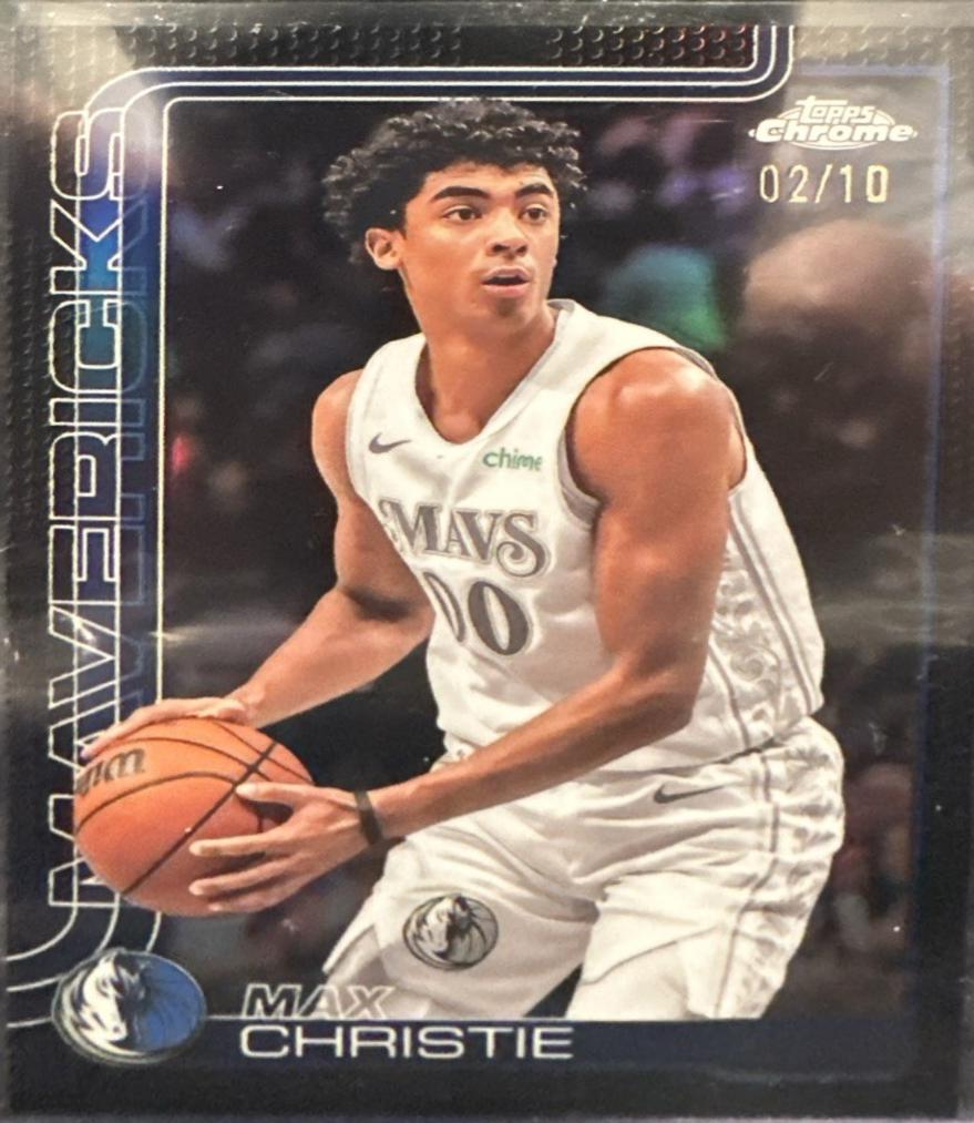Max Christie [Black Basketball Refractor] #33
