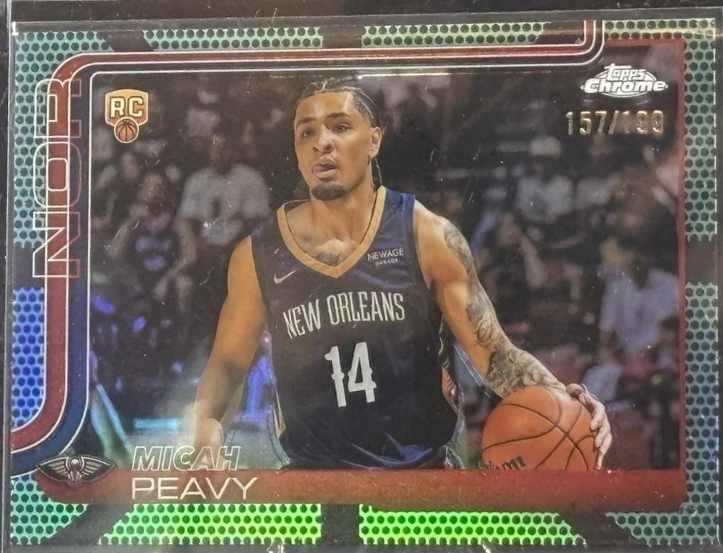 Micah Peavy [Aqua Basketball Refractor] #291